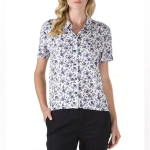 Vans button up shirt ladies xl